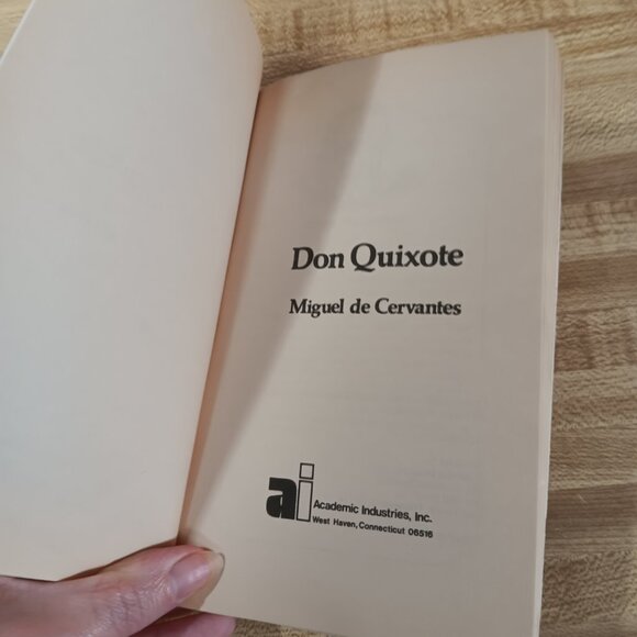 Don Quixote Miguel de Cervantes 1984 B&W Pocket Classics Comic Paperback VTG - Picture 4 of 7